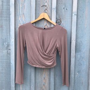 Windsor Long Sleeve Crop Top